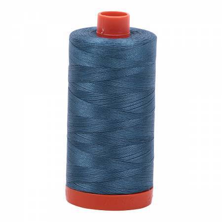 Aurifil Thread #4644 Solid Smoke Blue