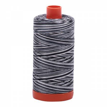 Aurifil Thread #4665 Variegated Graphite