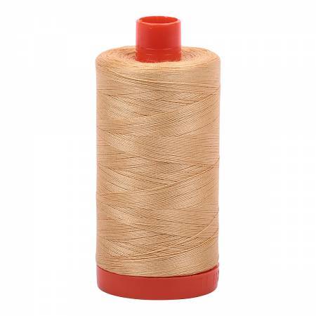 Aurifil Thread #5001 Solid Ocher Yellow