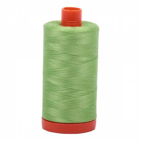 Aurifil Thread #5017 Solid Shining Green