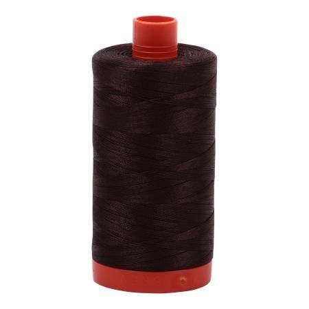 Aurifil Thread #5024 Solid Dark Brown