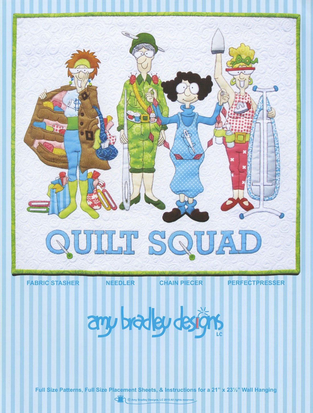 Amy Bradley Quilt Squad Wall Hanging Pattern