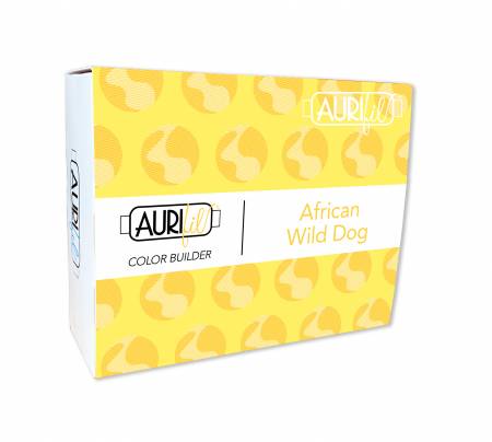 Aurifil Color Builder 40wt 3pc Set African Wild Dog Yellow