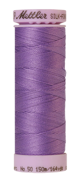Mettler Silk-finish 50wt Solid Cotton Thread 164yd/150m English Lavender