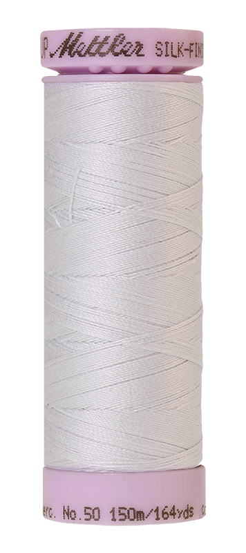Mettler Silk-finish 50wt Solid Cotton Thread 164yd/150m Glacier Green