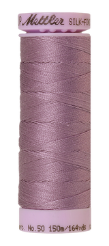 Mettler Silk-finish 50wt Solid Cotton Thread 164yd/150m Mallow