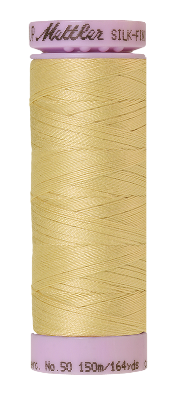 Mettler Silk-finish 50wt Solid Cotton Thread 164yd/150m Barewood