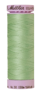 Mettler Silk-finish 50wt Solid Cotton Thread 164yd/150m Meadow