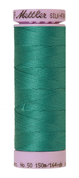 Mettler Silk-Finish - Green - 50wt Cotton Thread 164yd/150m