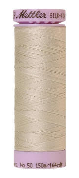 Mettler Silk-finish 50wt Solid Cotton Thread 164yd/150m Baquette