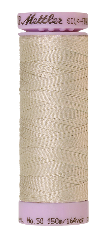 Mettler Silk-finish 50wt Solid Cotton Thread 164yd/150m Baquette