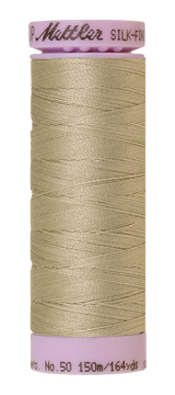 Mettler Silk-finish 50wt Solid Cotton Thread 164yd/150m Tantone