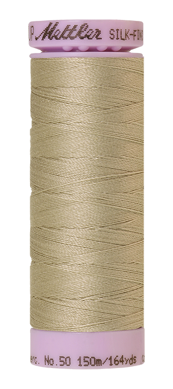 Mettler Silk-finish 50wt Solid Cotton Thread 164yd/150m Tantone