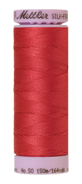 Mettler Silk-finish 50wt Solid Cotton Thread 164yd/150m Blossom