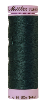Mettler Silk-finish 50wt Solid Cotton Thread 164yd/150m Bayberry