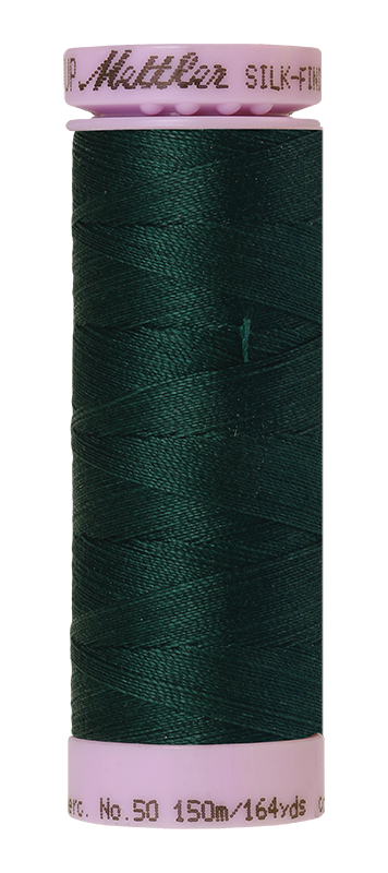 Mettler Silk-finish 50wt Solid Cotton Thread 164yd/150m Swamp