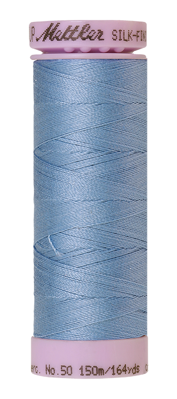 Mettler Silk-finish 50wt Solid Cotton Thread 164yd/150m Sweet Boy