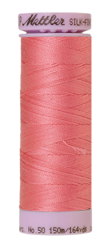 Mettler Silk-finish 50wt Solid Cotton Thread 164yd/150m Dusty Mauve