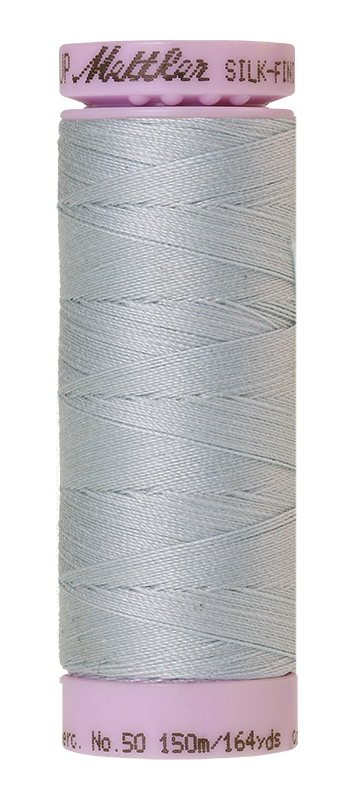 Mettler Silk-finish 50wt Solid Cotton Thread 164yd/150m Moonstone