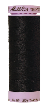 Mettler Silk-finish 50wt Solid Cotton Thread 164yd/150m Deep Well