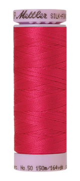 Mettler Silk-Finish - Fuchsia - 50wt Cotton Thread 164yd/150m