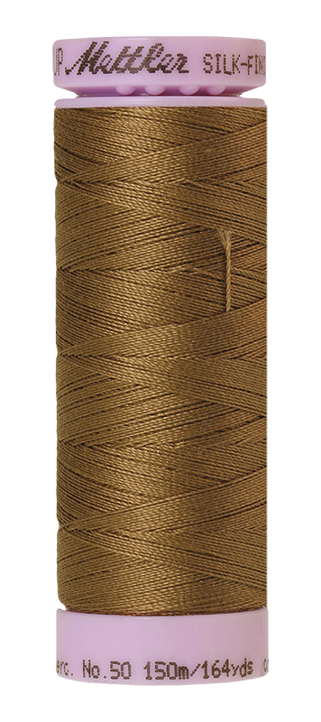 Mettler Silk-finish 50wt Solid Cotton Thread 164yd/150m Dormouse