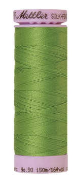 Mettler Silk-finish 50wt Solid Cotton Thread 164yd/150m Foliage
