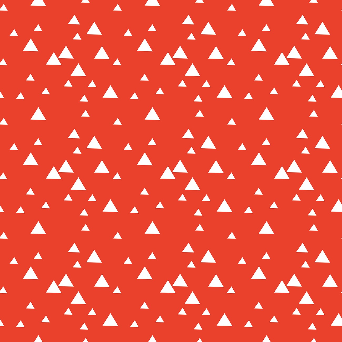 Riley Blake Designs - Lets Play Triangles Red - C11884R-RED