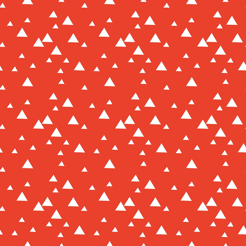 Riley Blake Designs - Lets Play Triangles Red - C11884R-RED