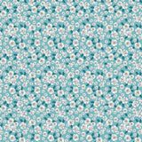Riley Blake Floral Gardens Blossoms Sky C14363R-SKY