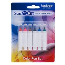 Brother - CAPEN1 - Pen set, colour (6 pcs)