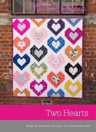 Two Hearts Quilt Pattern by Jemima Flendt for Creative Abundance