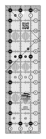 Creative Grids Quilt Ruler 3.5" x 12.5"