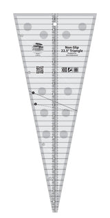 Creative Grids 22.5 Degree Triangle 18.5" Quilt Ruler