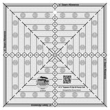 Creative Grids 8.5" Square It Up or Fussy Cut Square Quilt Ruler