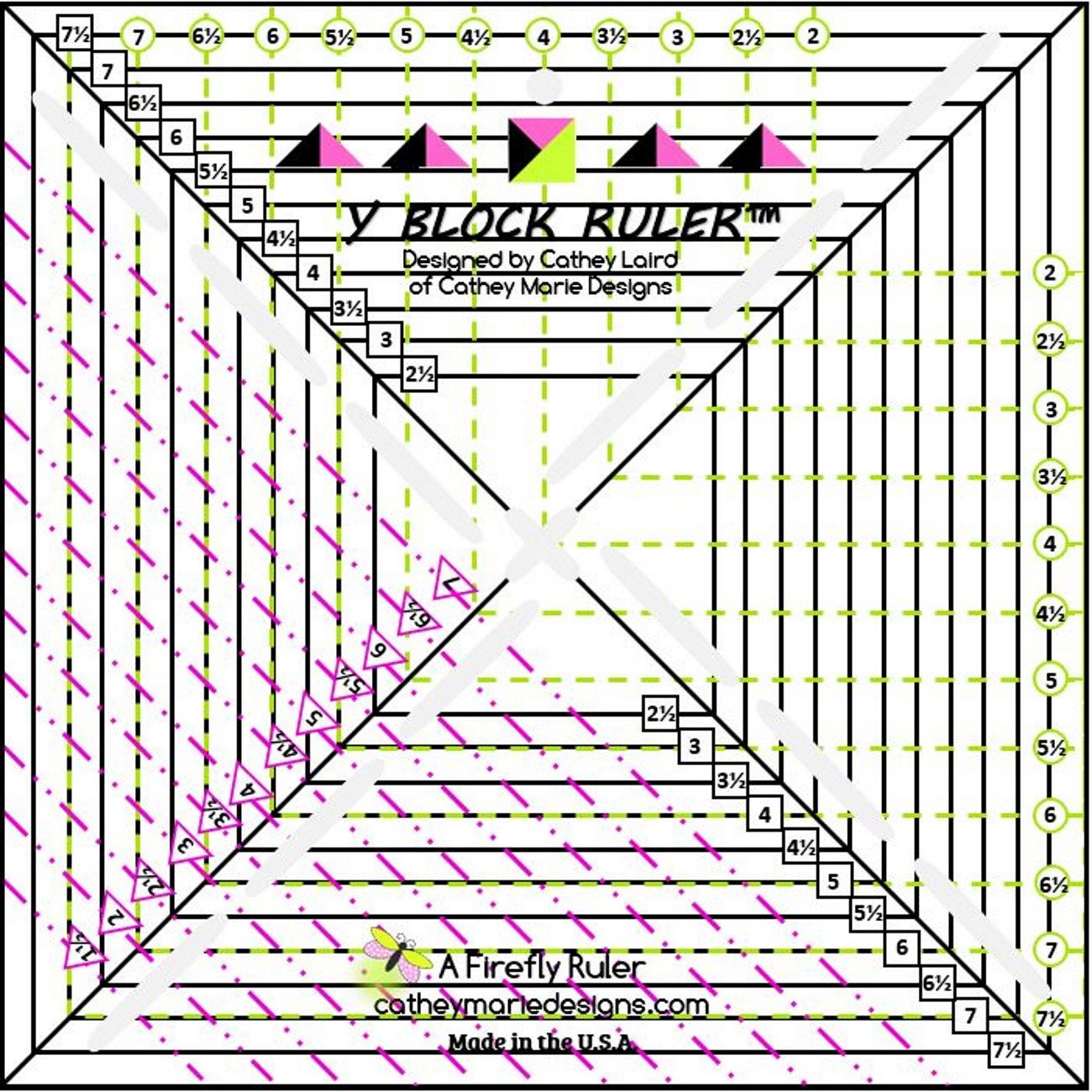 Y Block Ruler