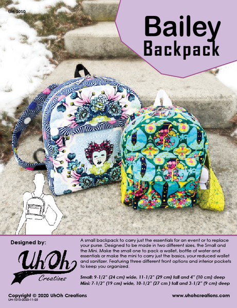 Bailey Backpack Pattern