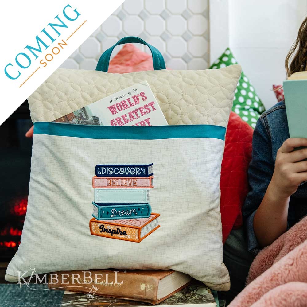 Kimberbell Digital Dealer Exclusive 2022 - Storybook Pocket Pillow - April