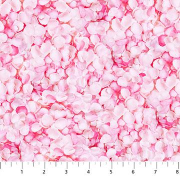 Northcott Studio Budding Roses  Pale Pink Petals DP23847-26