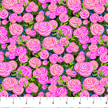 Cynthia Frenette - Quilt Retreat - Pink Roses - DP25153-28