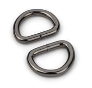 5/8" (16mm) Metal D-Ring