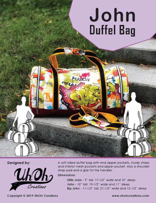 John Duffel Bag Pattern