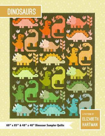 DINOSAURS Quilt Pattern - Elizabeth Hartman - EH058