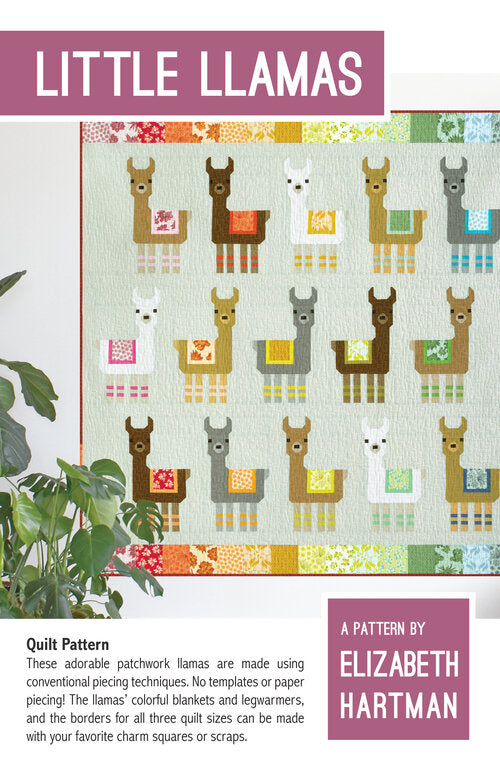 LITTLE LLAMAS Quilt Pattern by Elizabeth Hartman