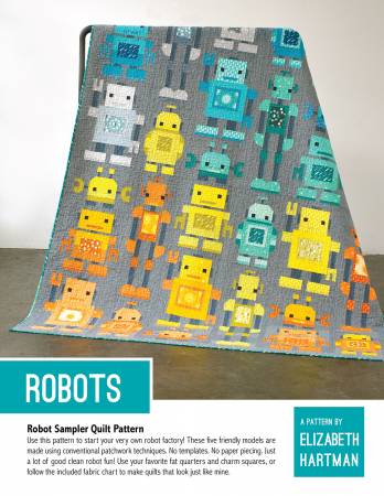 Robots! Quilt Pattern - Elizabeth Hartman - EH066