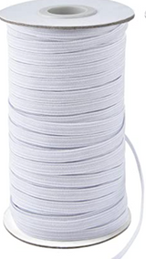 Braided Elastic 1/4" (6mm)