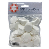 1/2" Hexie x 1000 Pack - Iron Ons - Dissolvable
