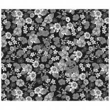 Garden Delights Floral Black