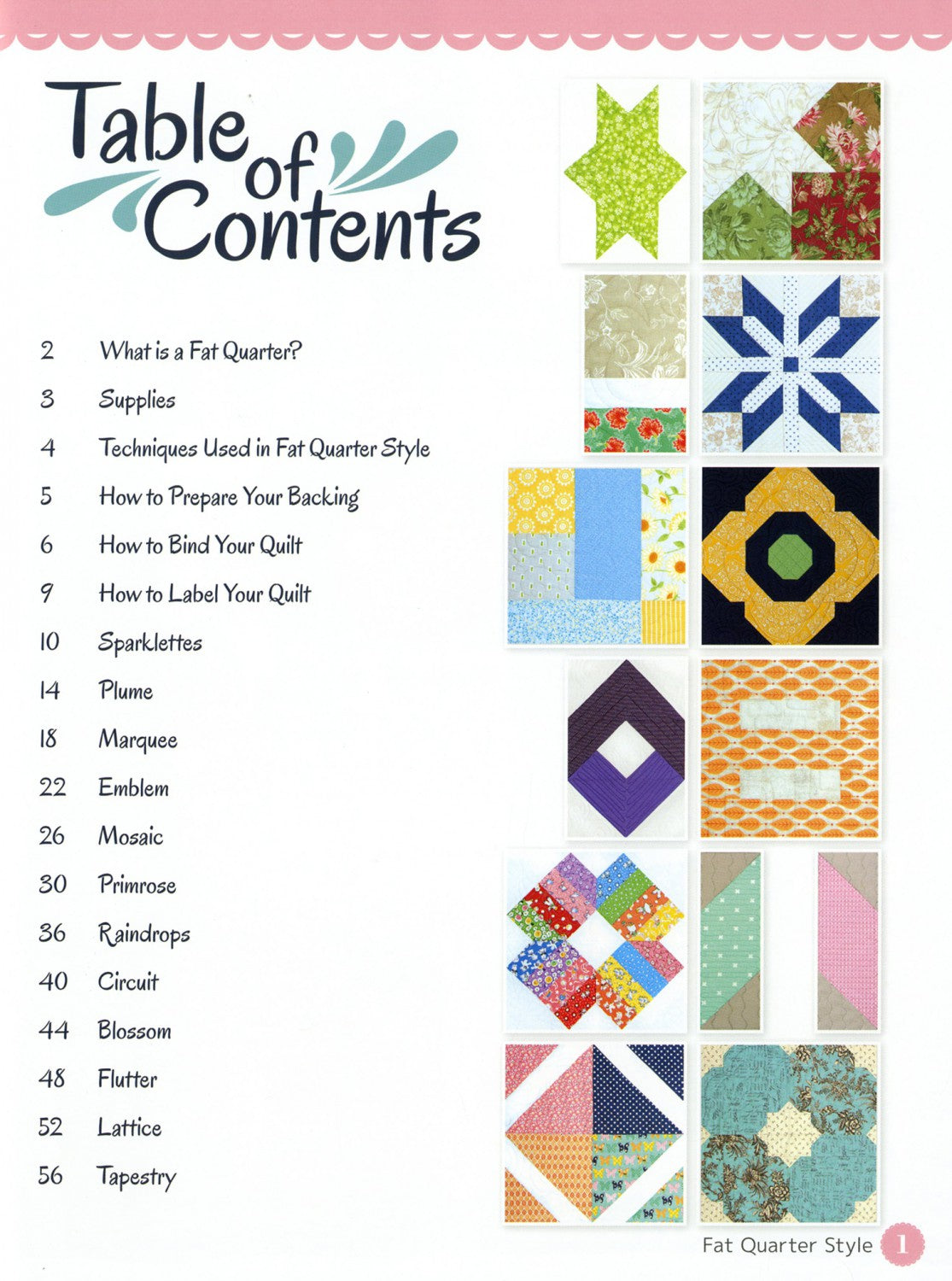 Fat Quarter Style Book