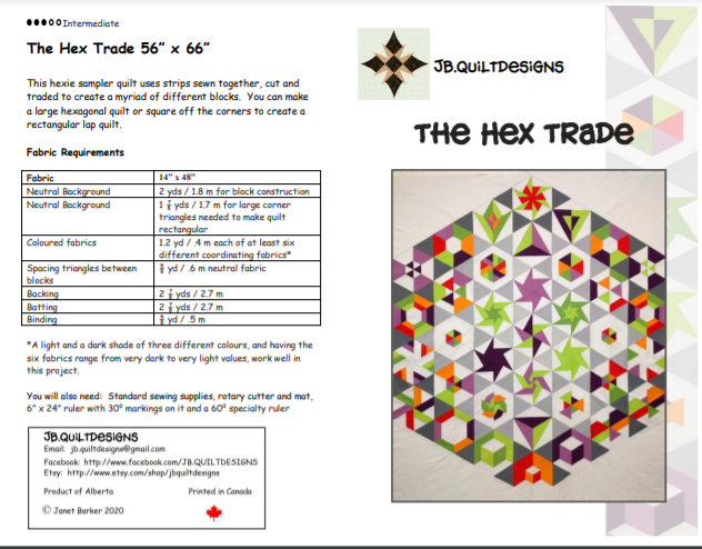 The Hex Trade - JB Quilt Designs